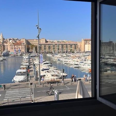 Appartamento T4 Marseille Vue Imprenable Sur Vieux Port Esterno foto